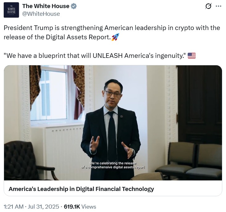 ‘Time is now’ for US to lead global crypto race, says CCI chief