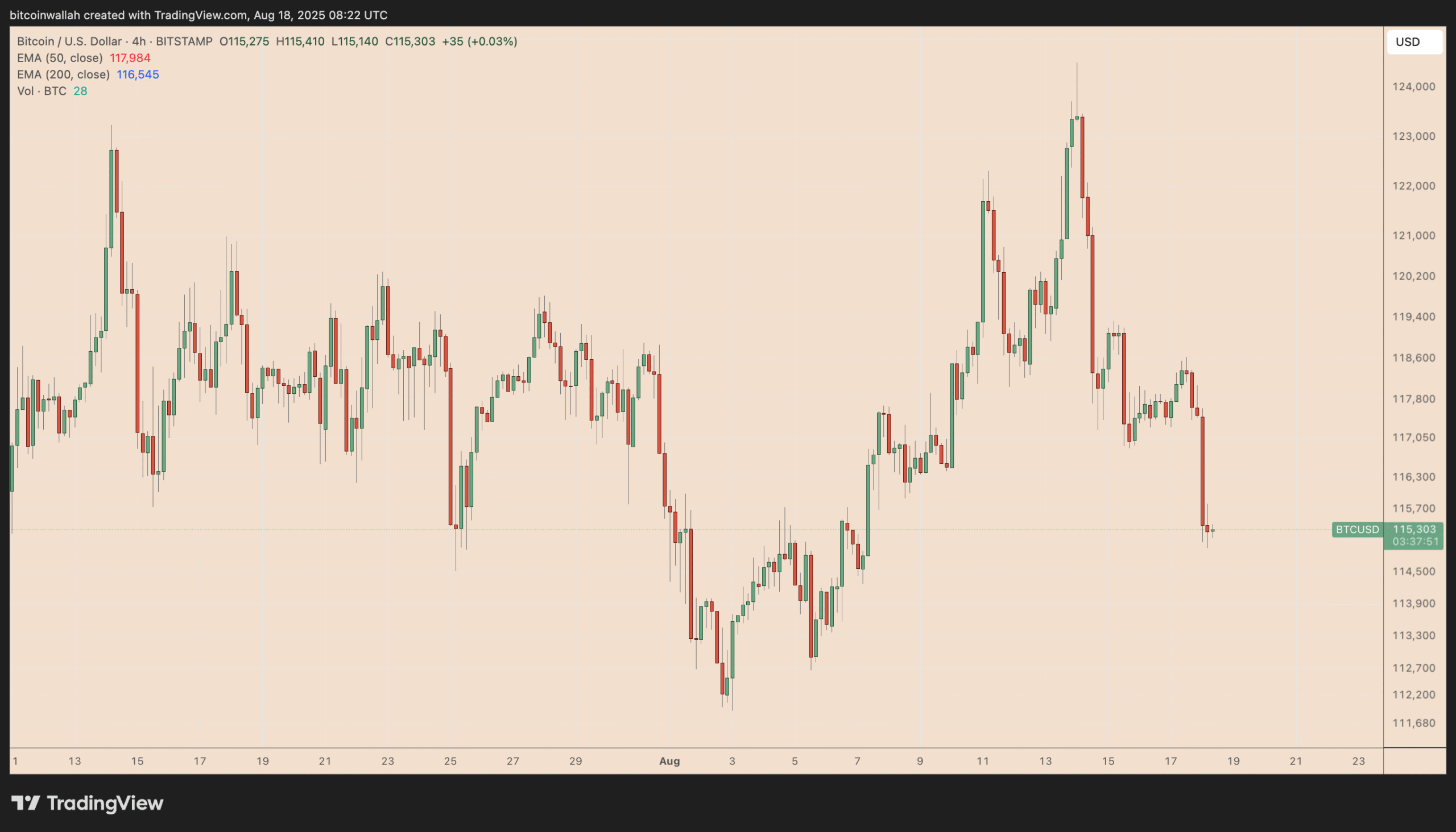 Bitcoin price rising wedge breakdown: How low can BTC go?