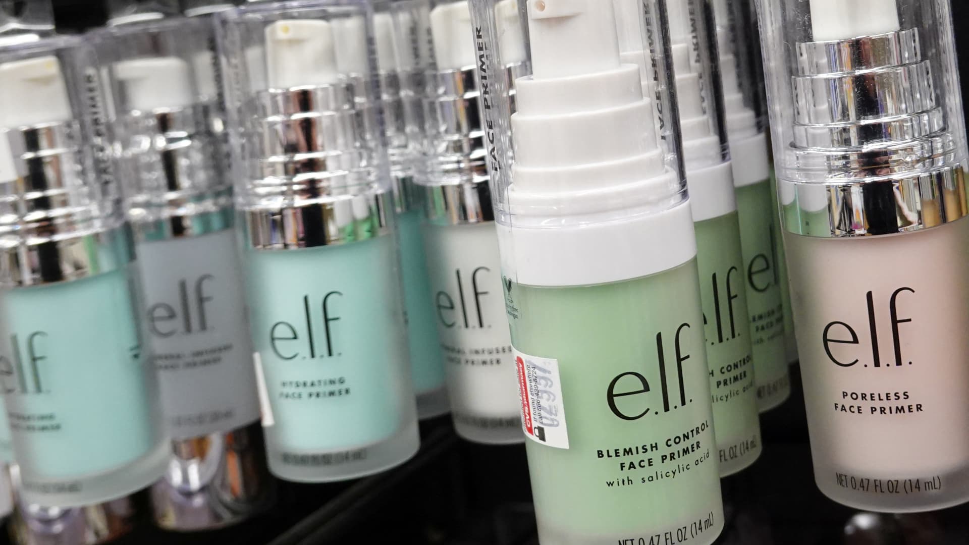 E.l.f. Beauty's profits fall 30% as China tariffs weigh on bottom line