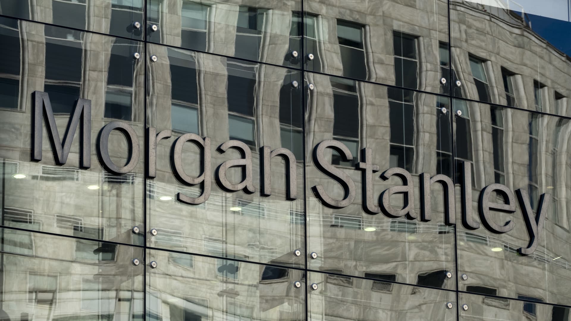 Morgan Stanley is breaking out to record levels. Using options to ride the move higher