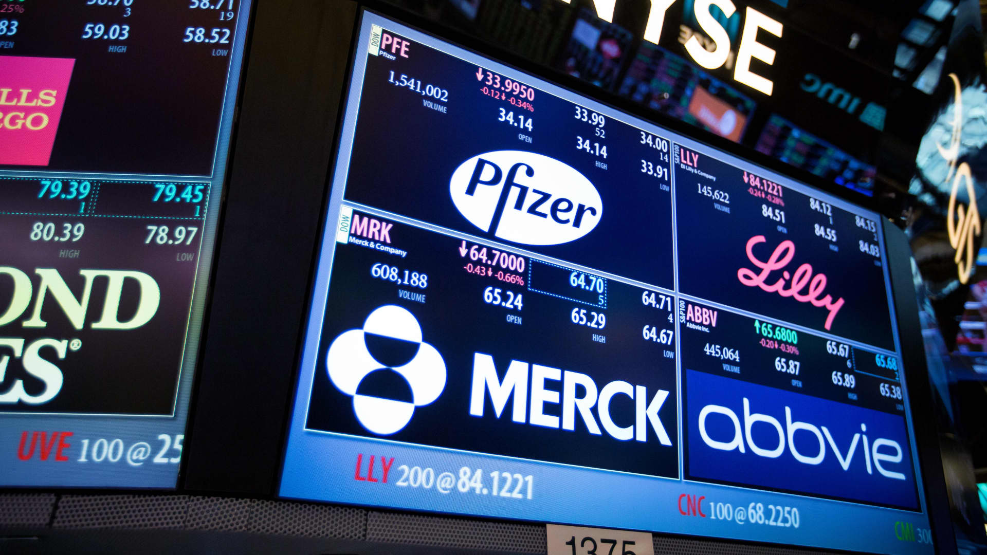 Stocks making the biggest moves midday: Pfizer, Palantir, Coinbase, Staar Surgical and more