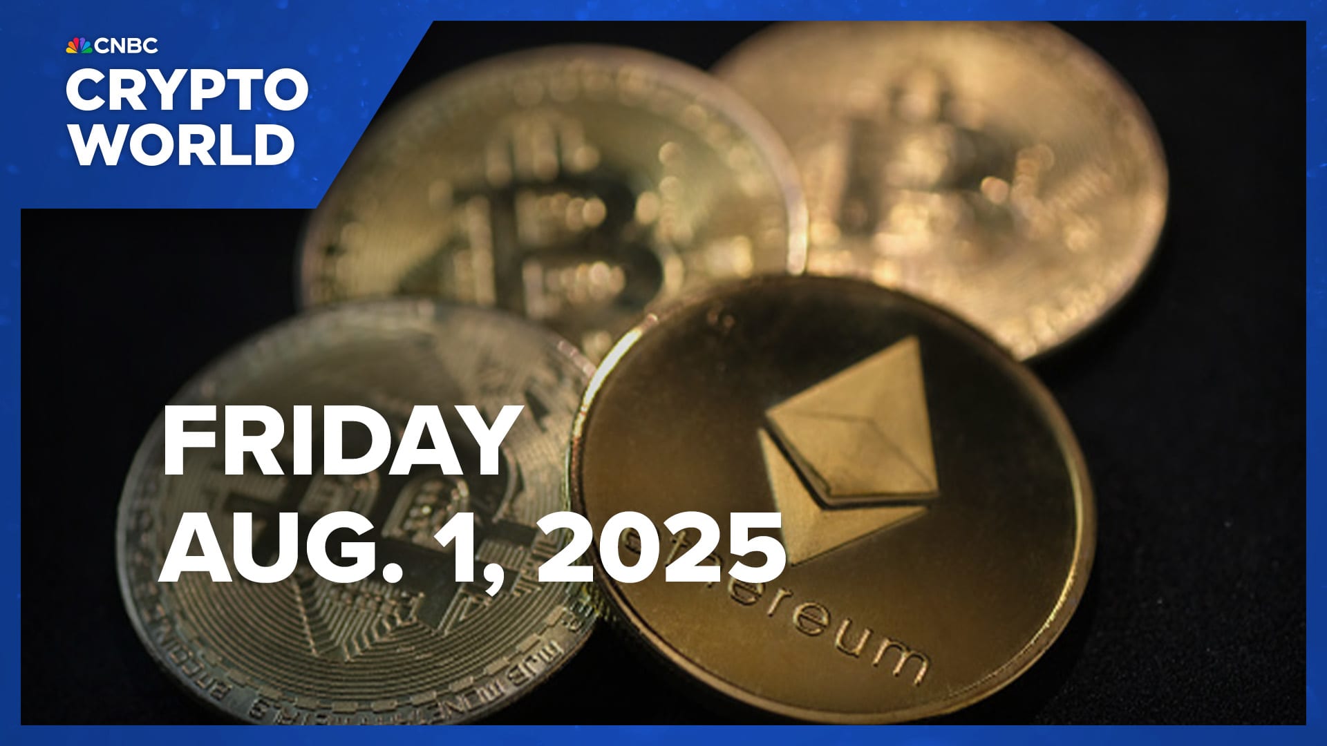 Bitcoin, ether fall as President Trump modifies tariffs and jobs data disappoints: CNBC Crypto World