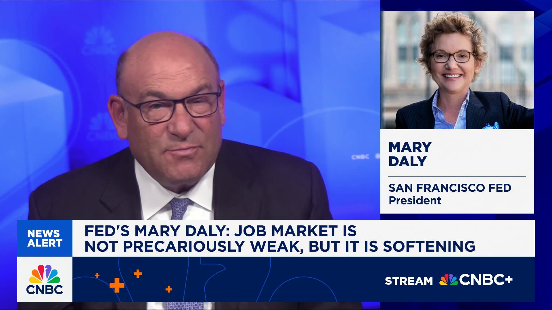 Fed's Mary Daly: Job market is not precariously weak, but it is softening
