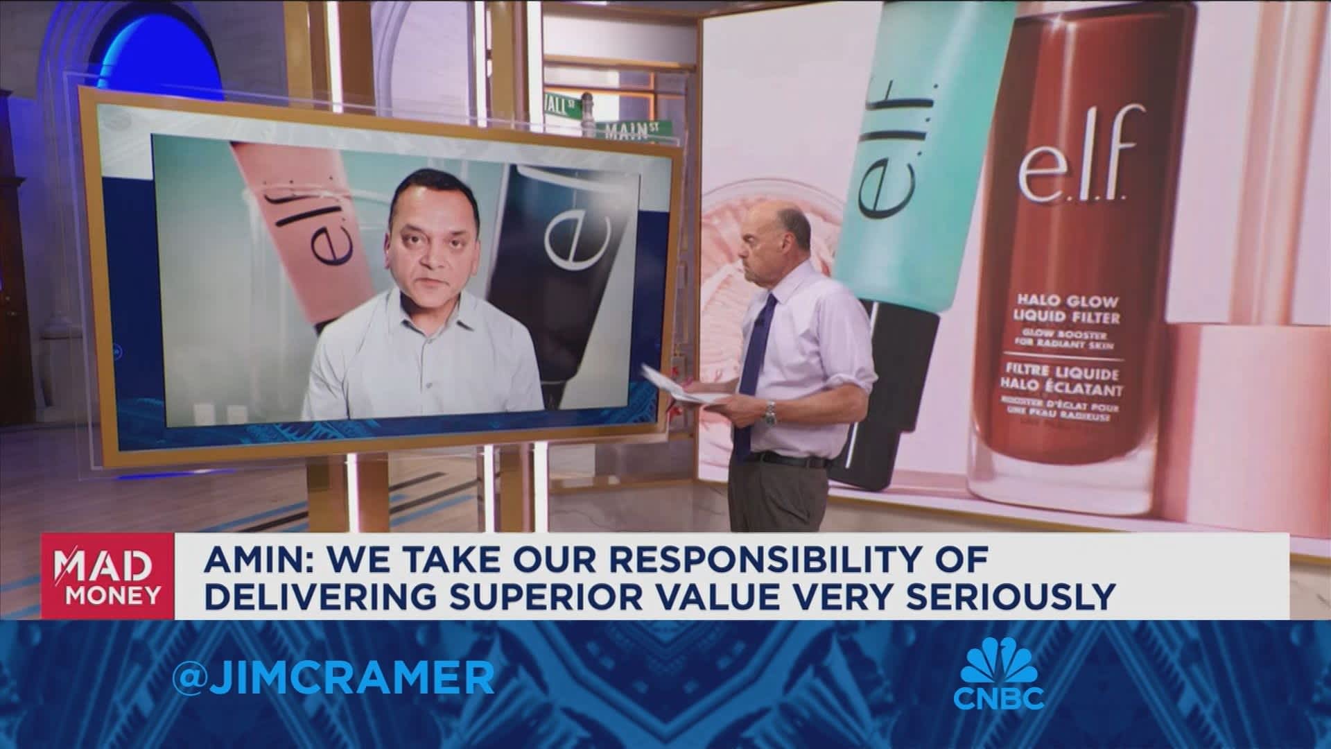 We take the responsibility of delivering superior value very seriously, says E.L.F CEO Amin