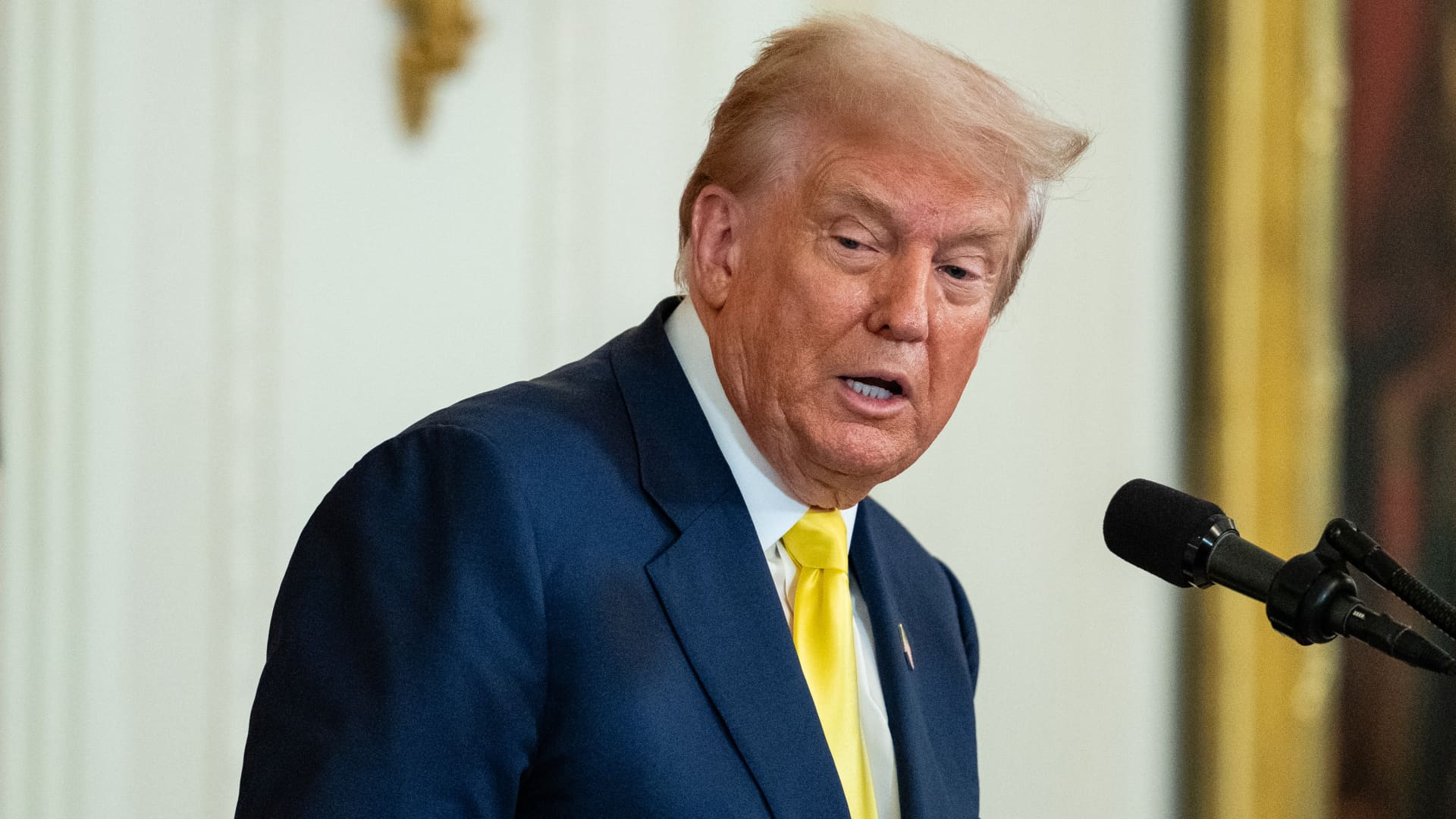 Watch live: Trump announces Washington, D.C. plans as he weighs National Guard deployment