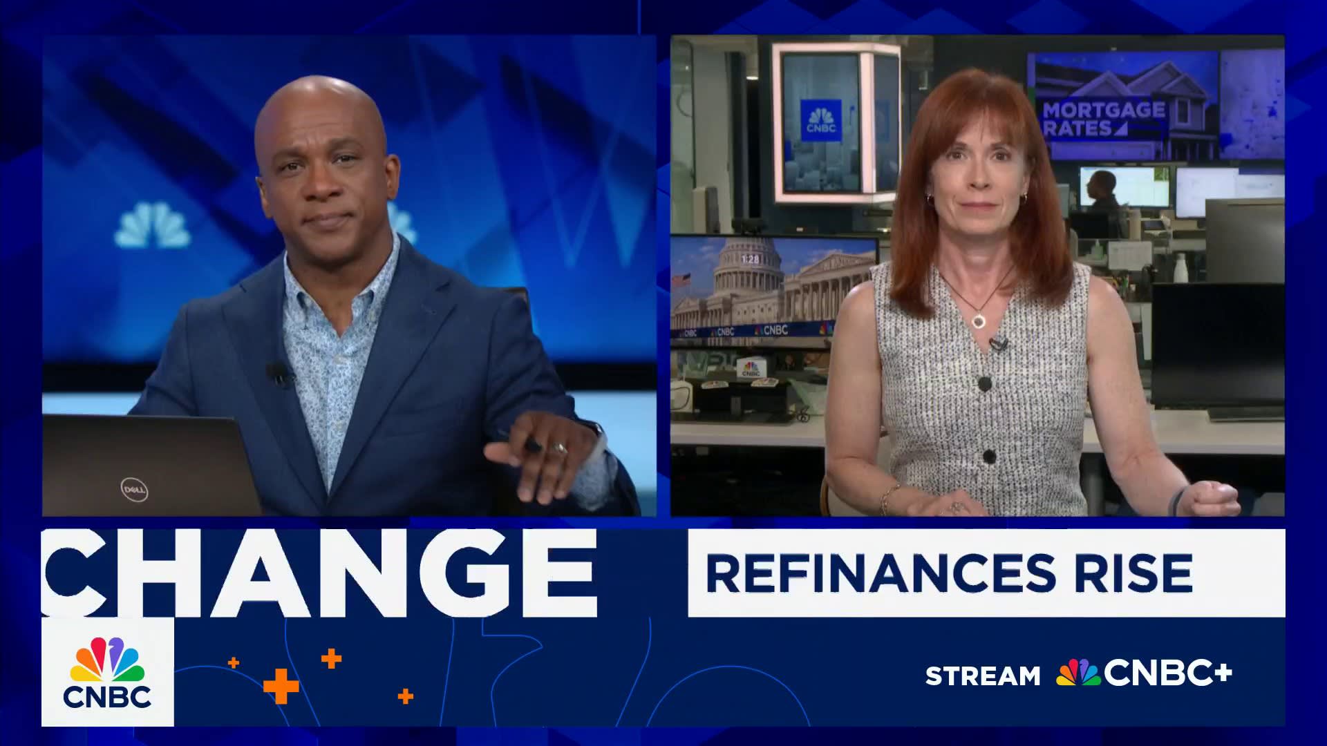 Refinance applications rise to strongest level since April