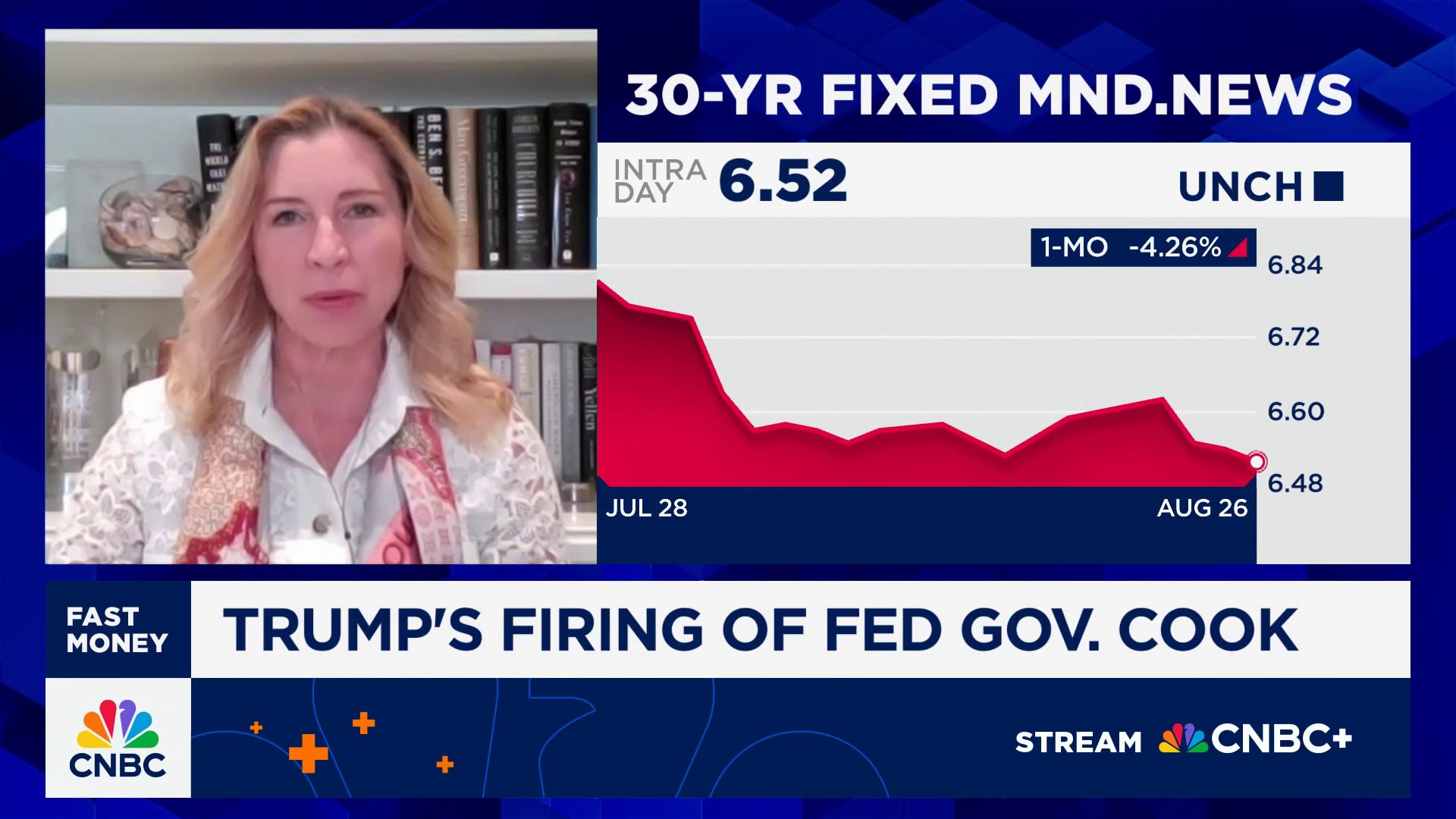 A 'significantly politicized' Fed is growing risk, warns Wall Street veteran Rebecca Patterson