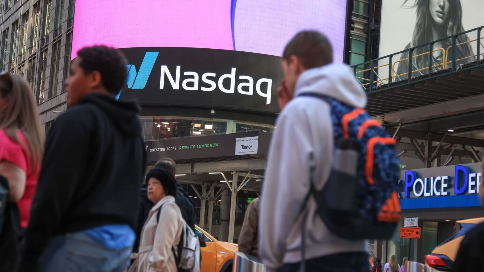US stocks rally: Dow Jones notches another record high after Powell hints at Fed rate cuts