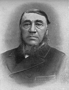 Paul Kruger, former President of the South African Republic, whose portrait appears on the Krugerrand coin