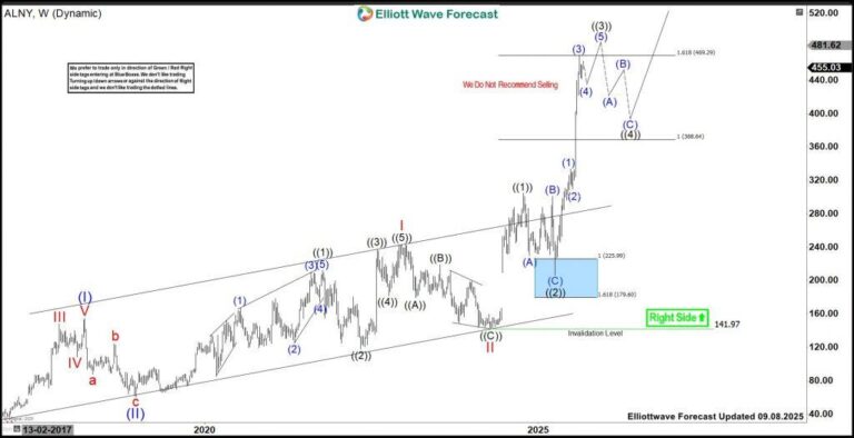 Alnylam (ALNY) should rally into $479-$494 before correction start