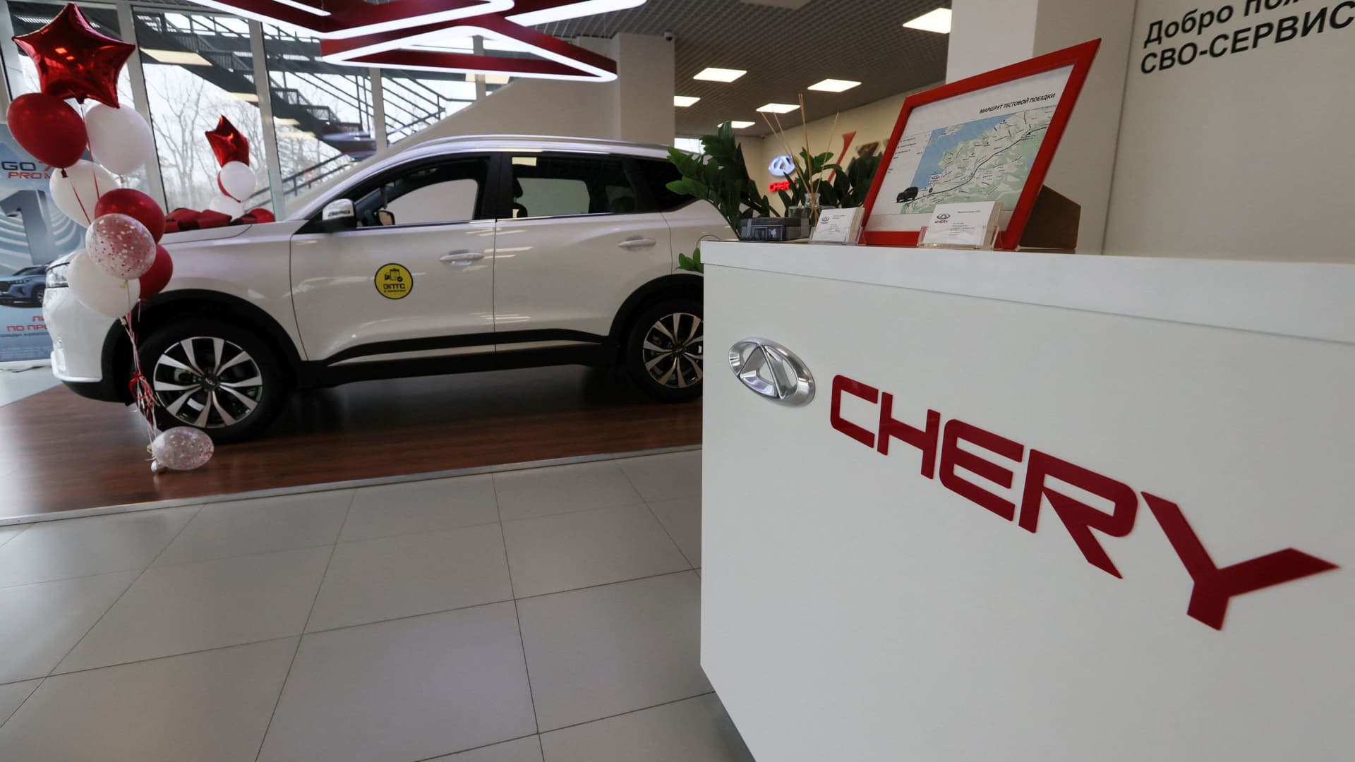 China's largest vehicle exporter Chery surges 11% in Hong Kong debut