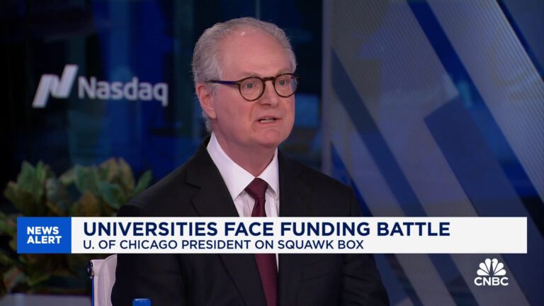 University of Chicago President: We're in a crisis of trust for higher education right now