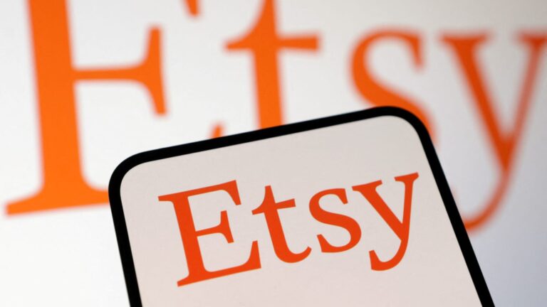 Stocks making the biggest moves midday: Etsy, EchoStar, Robinhood, Canada Goose & more