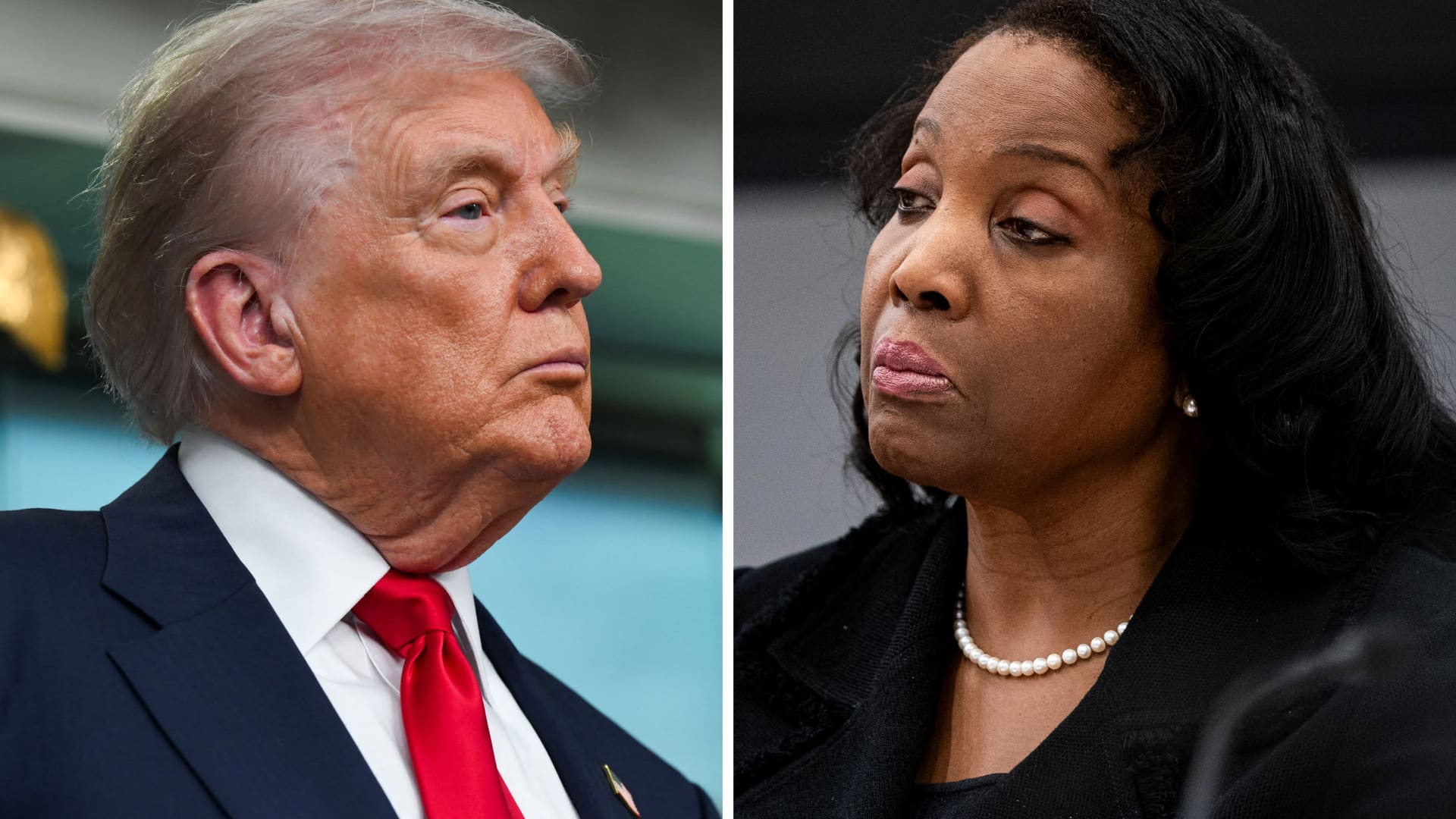 Trump asks appeals court to let him fire Lisa Cook before next week's Fed meeting
