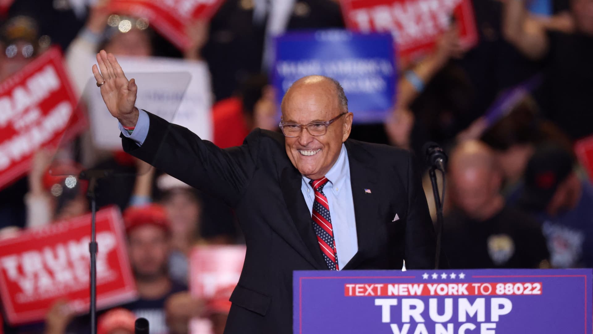 Trump says he will award Rudy Giuliani the Presidential Medal of Freedom