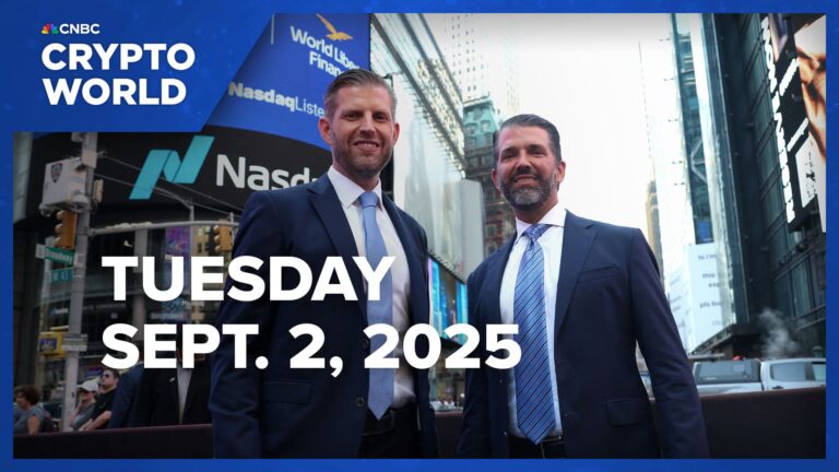 Trump's World Liberty token falls sharply a day after it begins trading: CNBC Crypto World