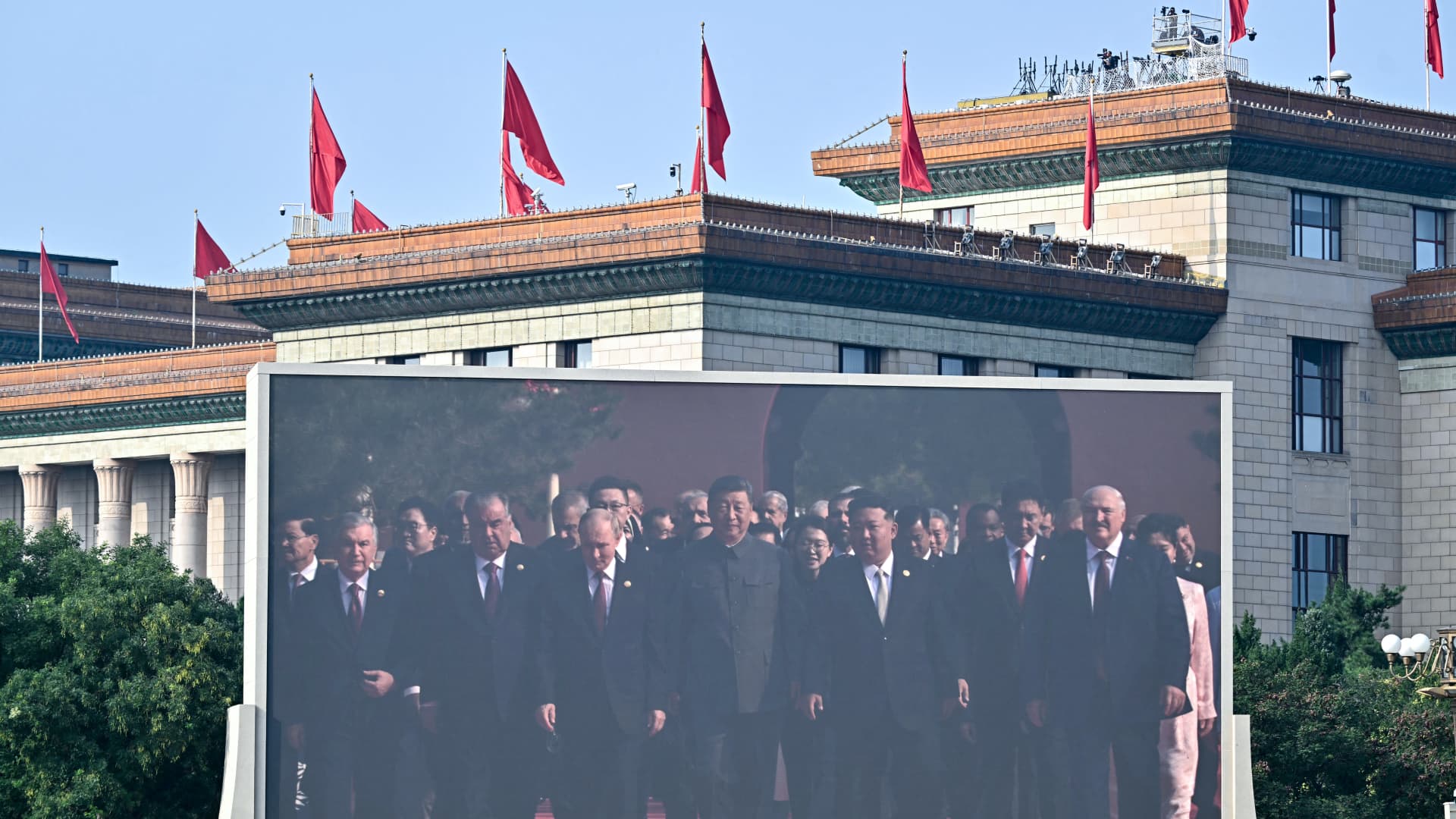 In photos: China's military might on display with Putin and Kim Jong Un in attendance