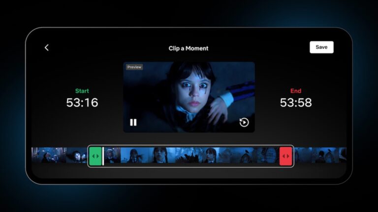 Netflix will let users customize and share clips on mobile