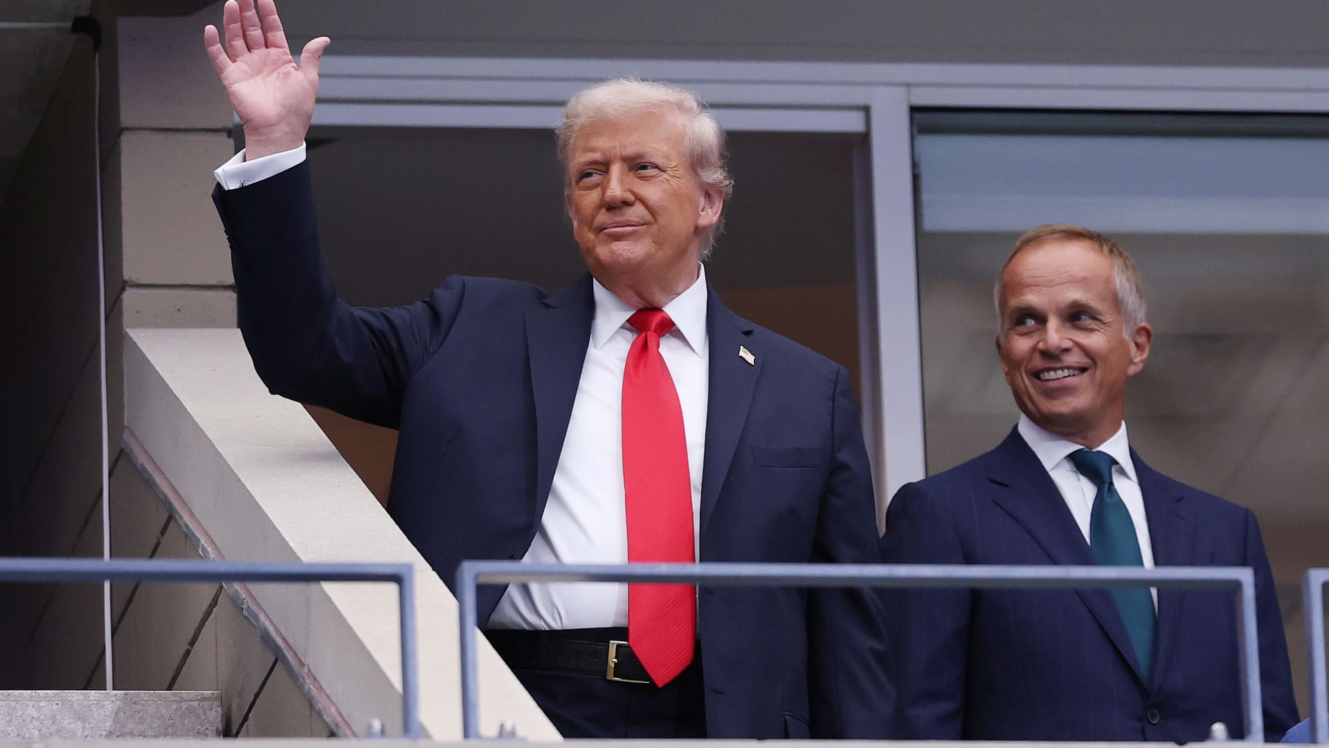 Trump appears with Rolex CEO at U.S. Open even as 39% tariff set to pummel Swiss watch imports