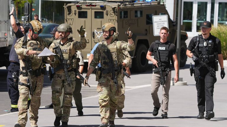 Charlie Kirk shooter: FBI, Utah police to give update as manhunt continues