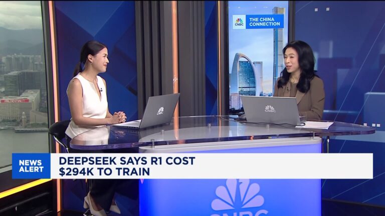 Deepseek trains breakthrough R1 model at a fraction of US costs