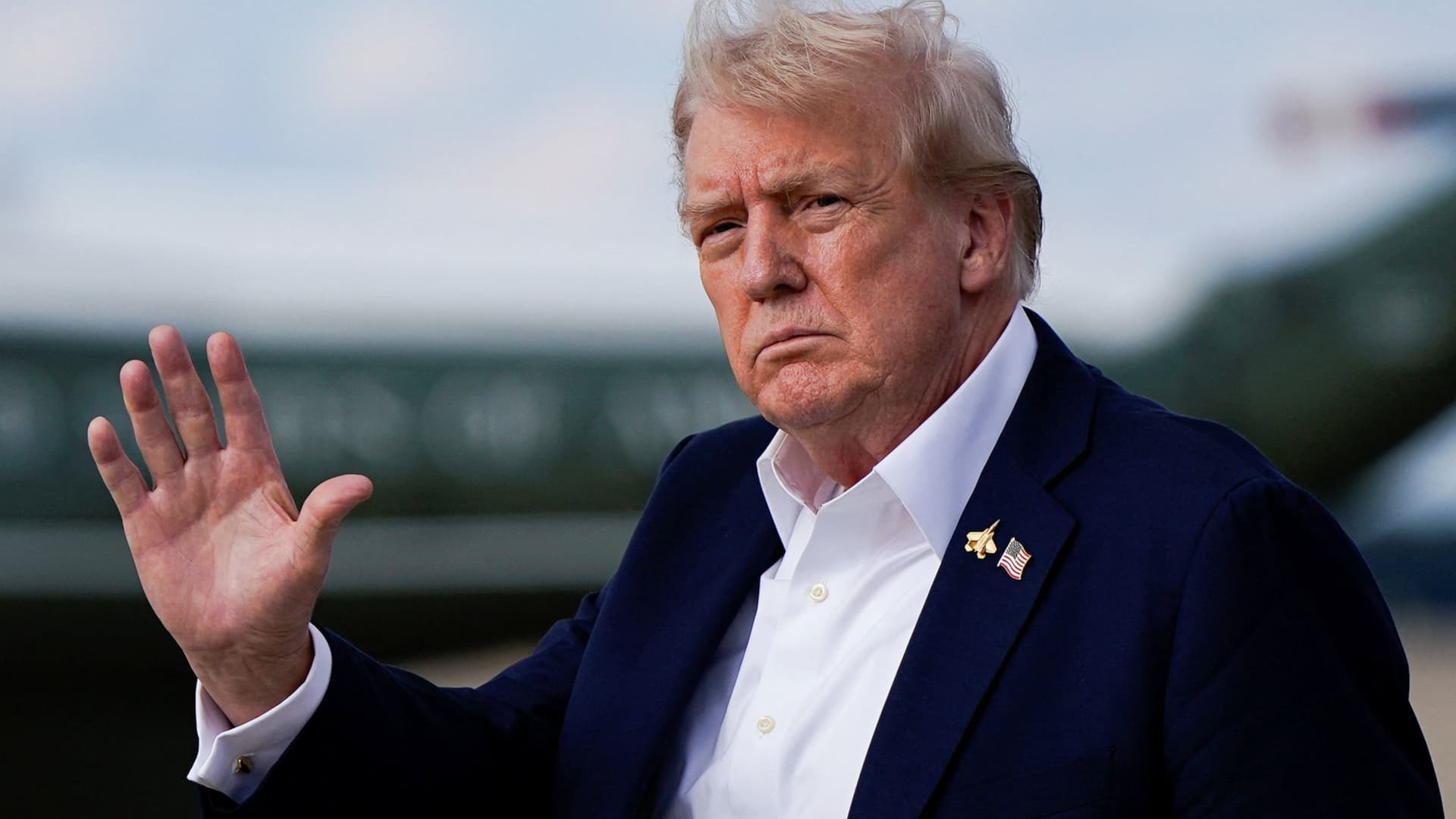 Trump threatens mass firings of federal workers if government shutdown isn't averted, NBC News reports