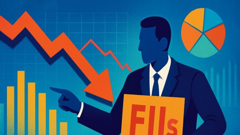 FII outflows cross  ₹1 lakh crore since July: Is there more pain ahead for the Indian stock market?
