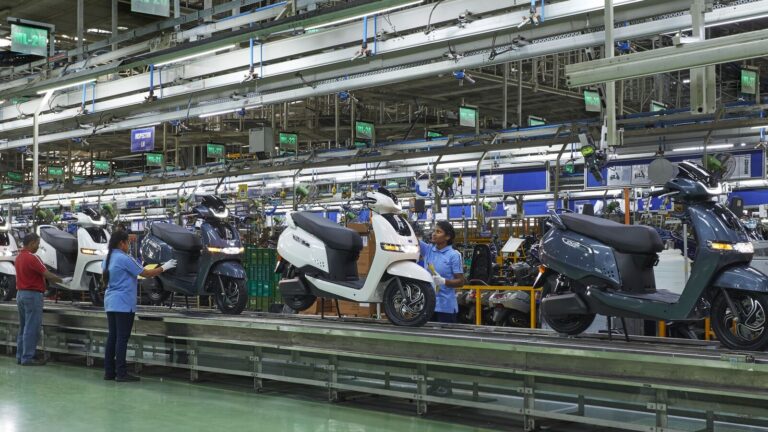 TVS Motor share price hits fresh record high as August sales rise 30% YoY to 5.09 lakh units