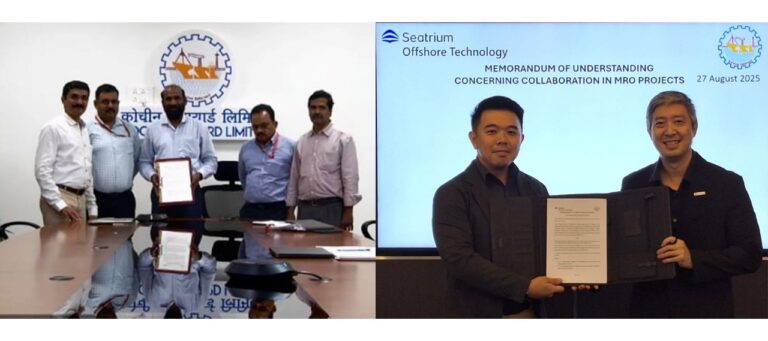 Seatrium, Cochin Shipyard sign MoU to expand offshore collaboration in India, Asia
