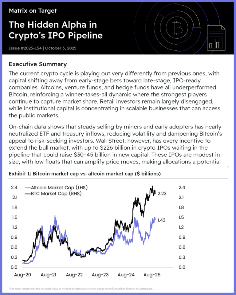 Wall Street’s next crypto play may be IPO-ready crypto firms, not altcoins