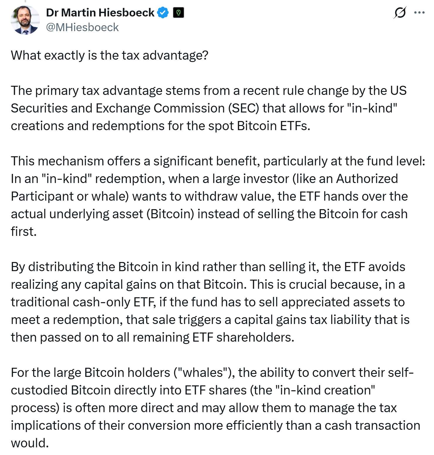 ‘Another nail in the coffin’ of original crypto spirit: Whales ditch self-custody for ETFs