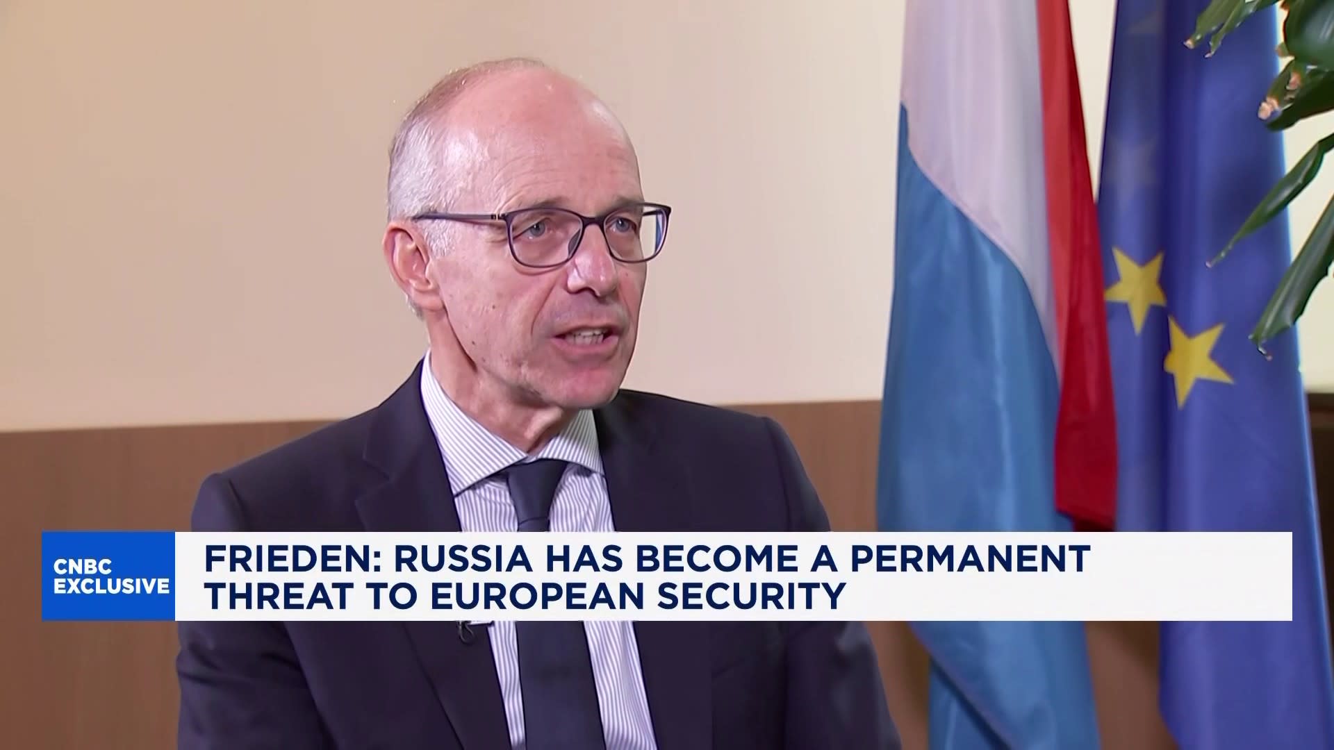 Russia a 'permanent threat to European security,' Luxembourg PM says