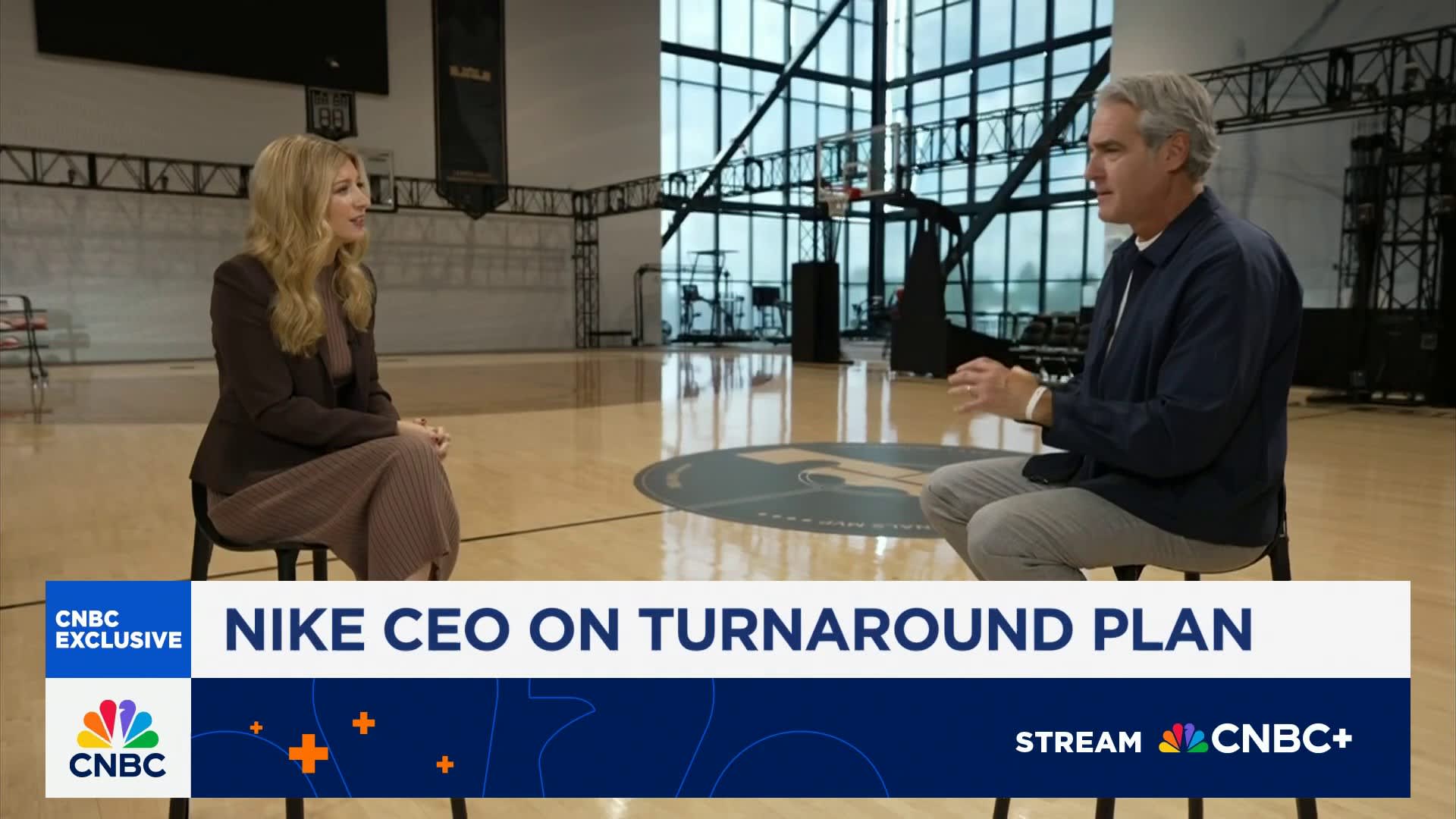 Nike CEO Elliott Hill: We've diversified our manufacturing portfolio away from China