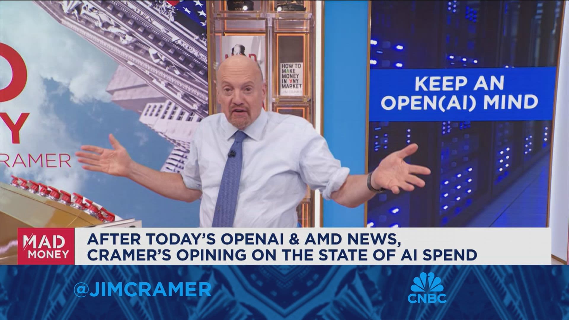 I know, I am a believer, says Jim Cramer on the AI trade