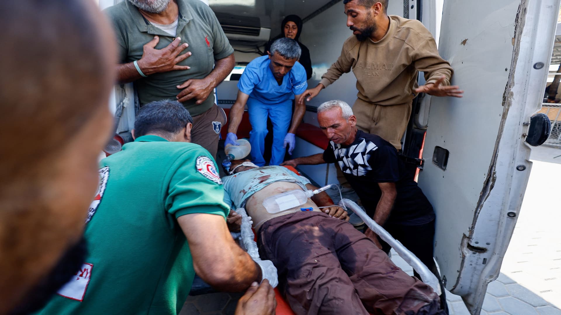 Israel strikes Gaza in first major test of ceasefire