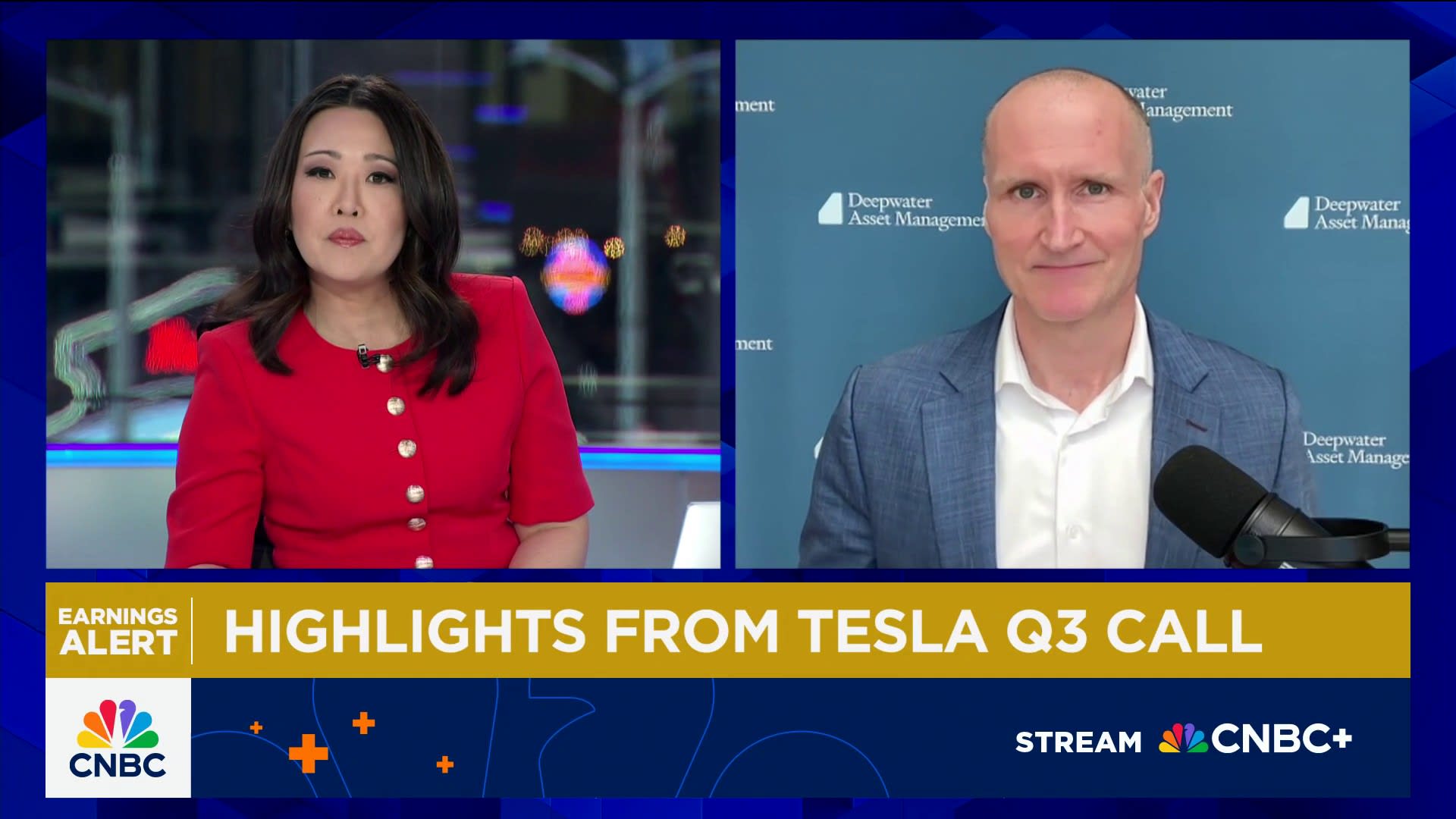 Tesla stock lower after Musk didn't mention robotaxi fleet, says Gene Munster