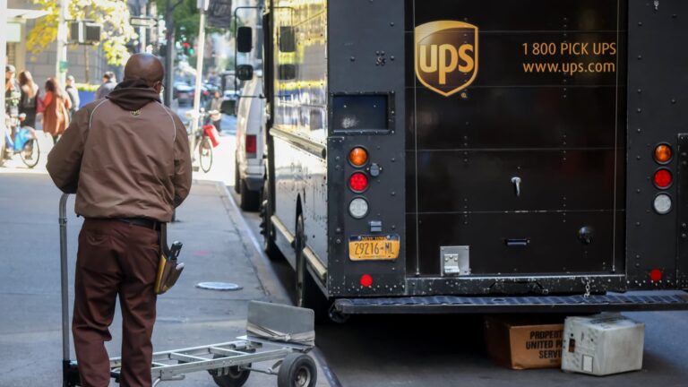 UPS stock soars on third-quarter earnings beat, turnaround plan