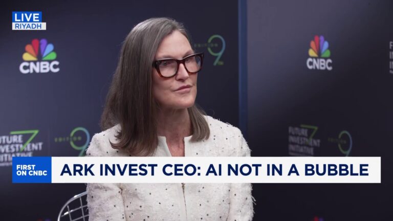 Watch CNBC's full interview With Ark Invest's Cathie Wood
