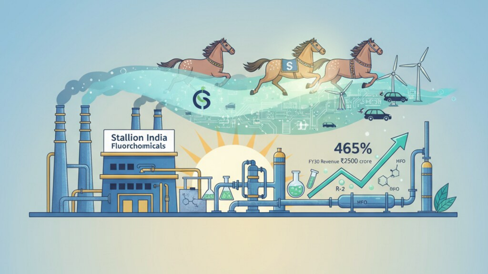 The 465% story: How a refrigerant maker became a market star