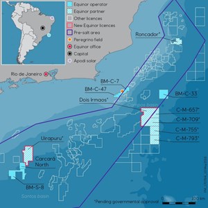 Equinor prepares to start delayed deepwater project offshore Brazil