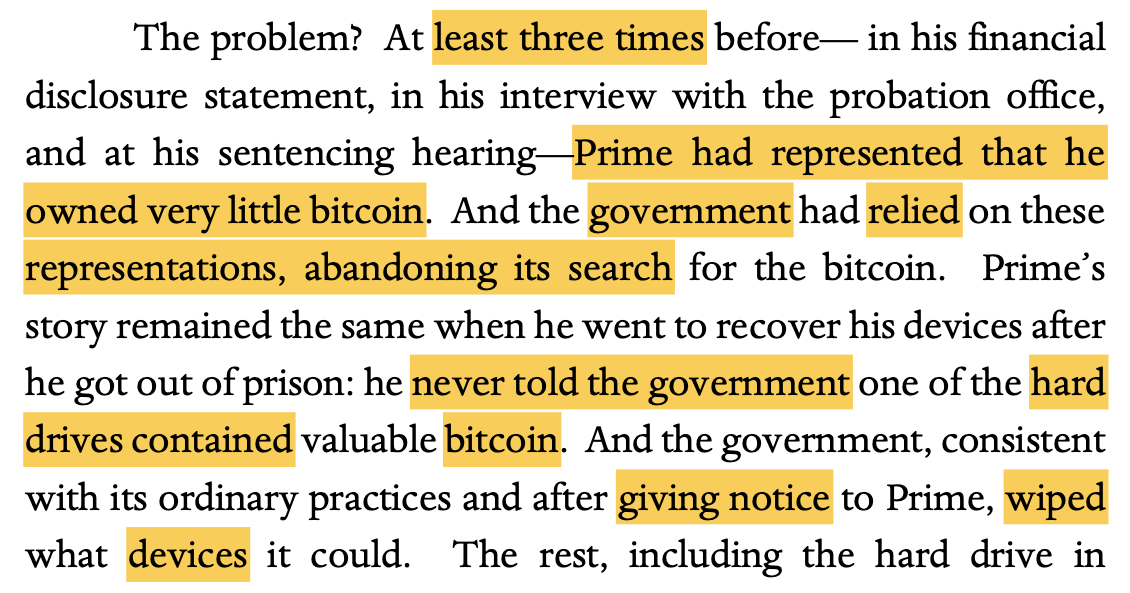 FBI can’t be blamed for wiping hard drive with $345M BTC, say judges