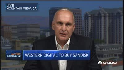WDC CEO: SanDisk deal great for shareholders