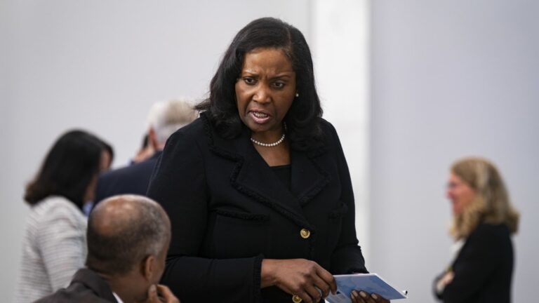 Fed Governor Lisa Cook, in first policy speech since Trump suit, says she's undecided on Dec. rate cut