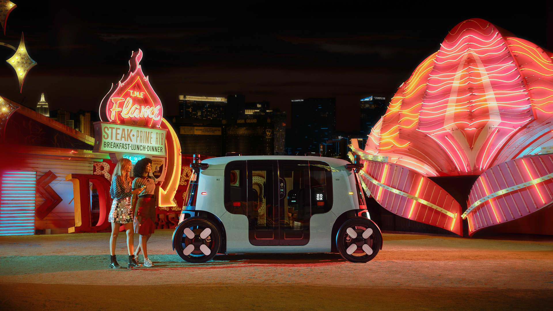 Exclusive: Amazon just launched its Zoox robotaxis in Las Vegas and we took a ride
