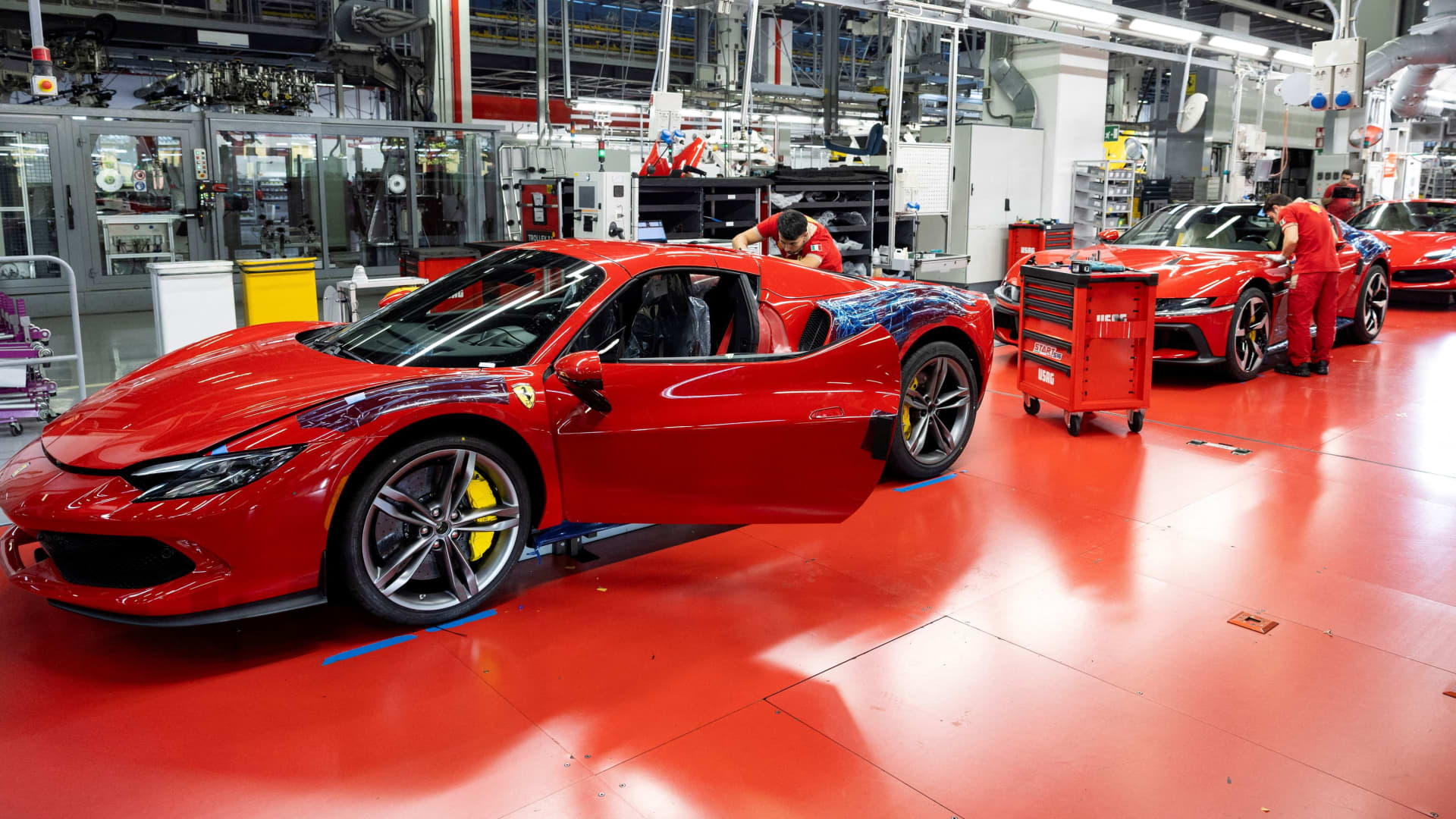 Luxury carmaker Ferrari beats third-quarter profit expectations as reveunes jump