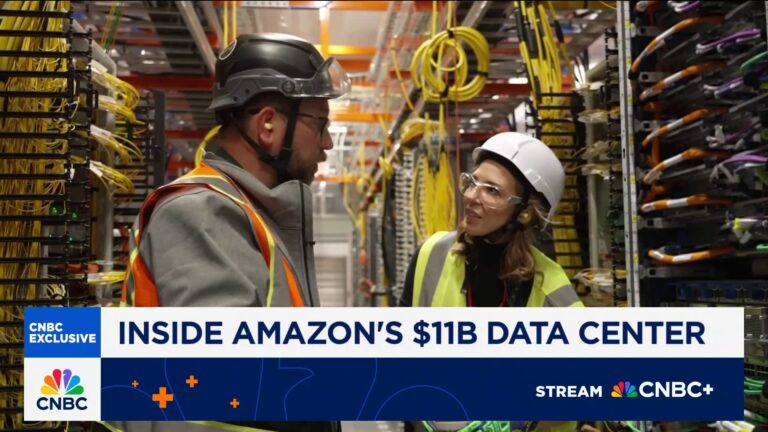 Amazon's $11B data center goes live: Here's an inside look