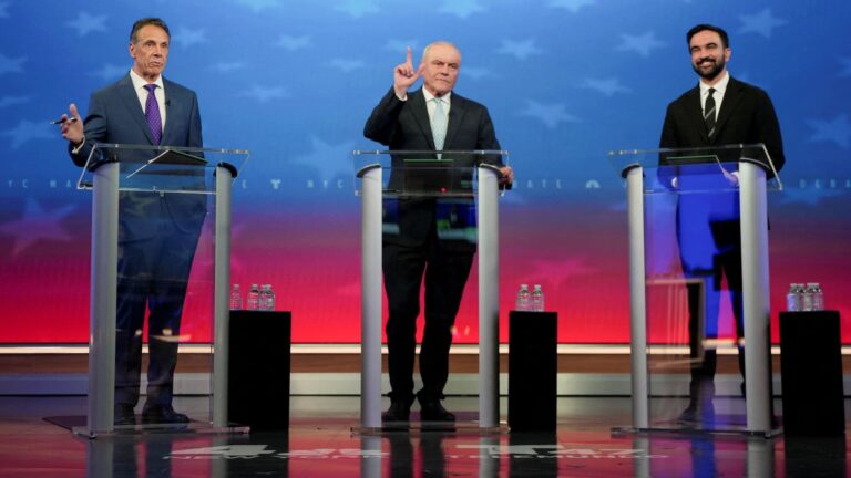 NYC mayoral race: Mamdani, Cuomo, Sliwa fight to replace Adams as Trump weighs in
