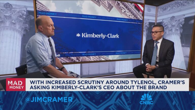 Tylenol concerns came out in the middle of our detailed due diligence process, says Kimberly-Clark CEO