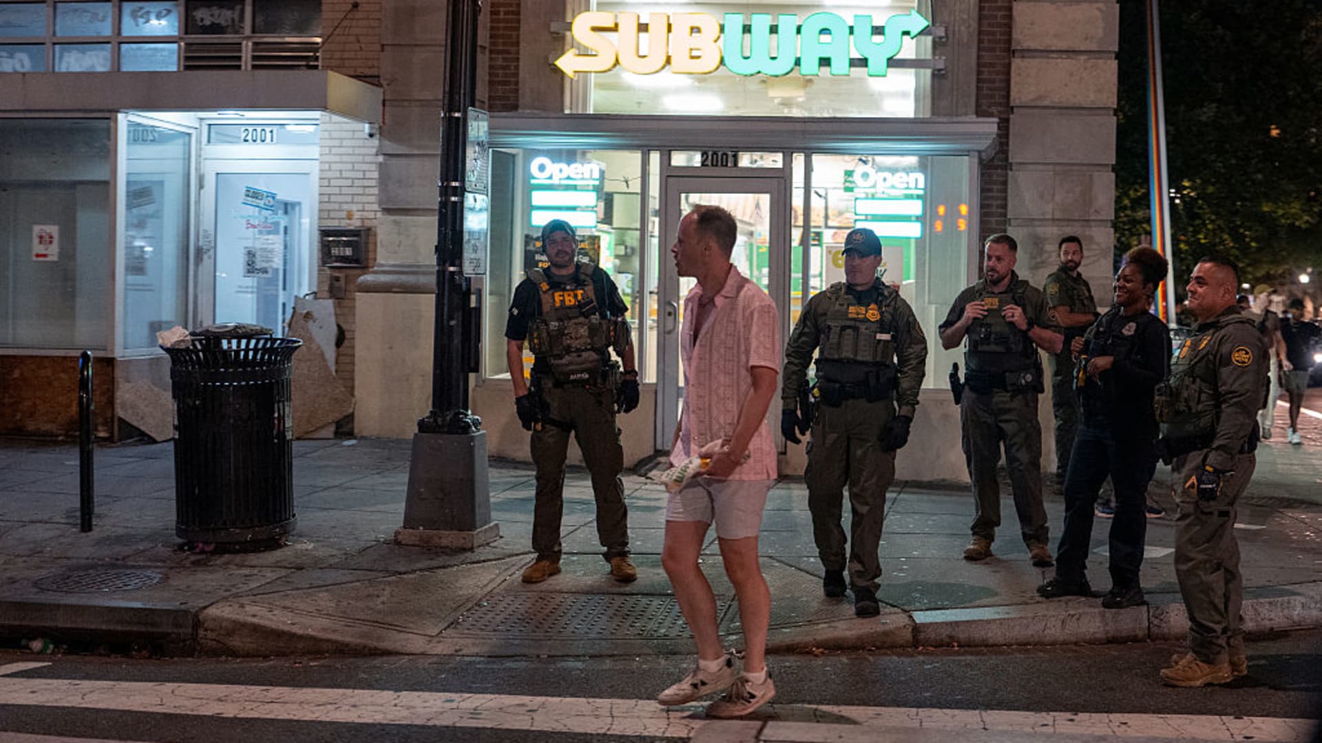 DC sandwich thrower Sean Dunn found not guilty of assaulting federal agent