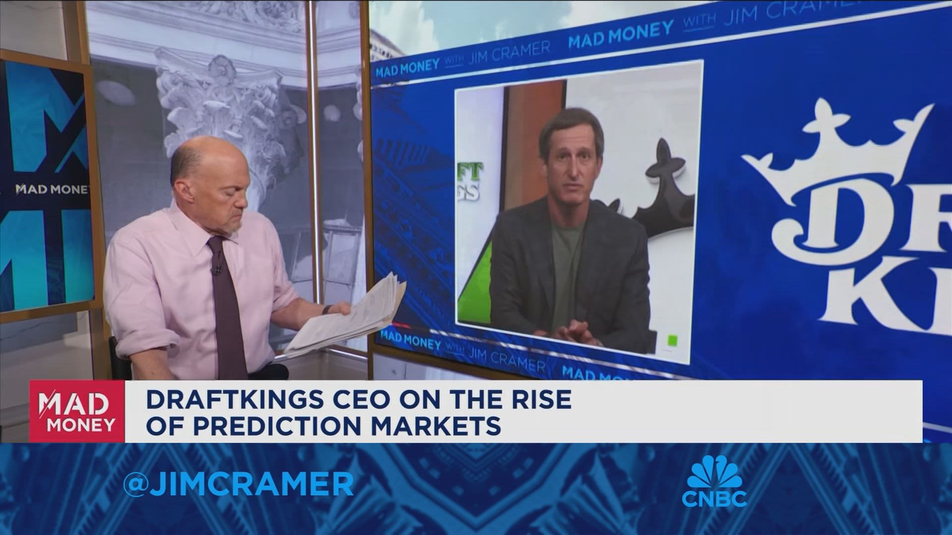 We view prediction markets as an opportunity, says DraftKings CEO Jason Robins